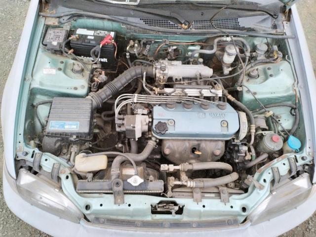 JHMEG8548NS005579 - 1992 HONDA CIVIC DX WHITE photo 7