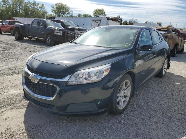 1G11C5SL8FF278143 - 2015 CHEVROLET MALIBU 1LT ნაცრისფერი ფოტო 2