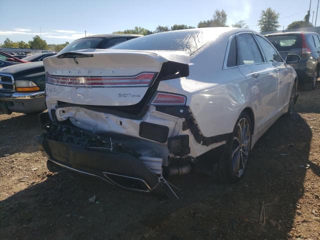 3LN6L5FC7JR618302 - 2018 LINCOLN MKZ RESERV WHITE photo 4