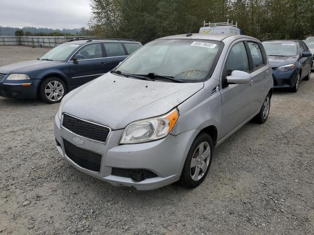 KL1TD6DE8AB128641 - 2010 CHEVROLET AVEO LS 银色 照片 2
