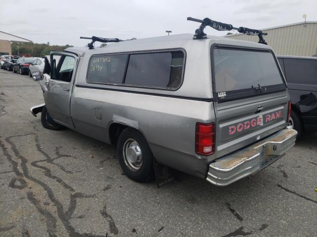 1B7HE16Y9MS367481 - 1991 DODGE D-SERIES D GRAY photo 3