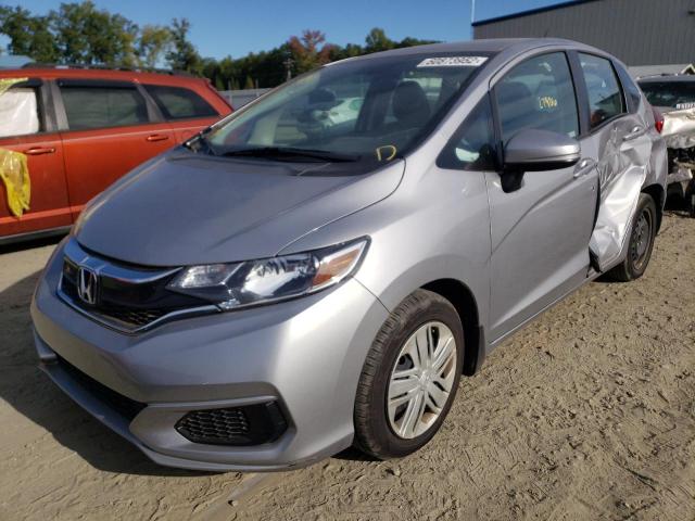 3HGGK5H41JM734031 - 2018 HONDA FIT LX SILVER photo 2