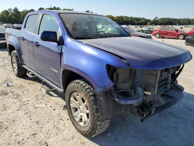 1GCGSCEAXH1222109 - 2017 CHEVROLET COLORADO L BLUE photo 1