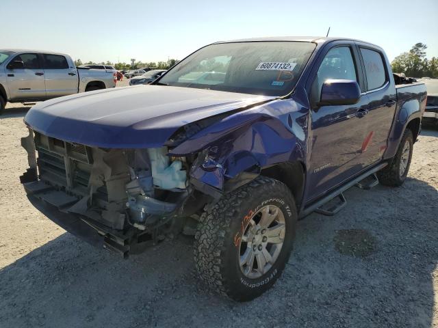 1GCGSCEAXH1222109 - 2017 CHEVROLET COLORADO L BLUE photo 2