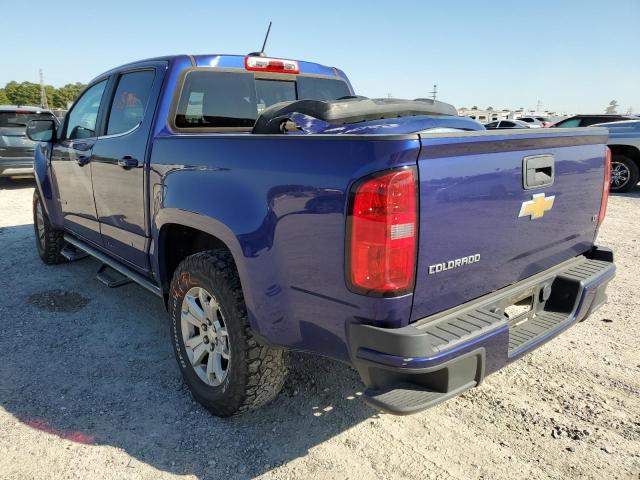 1GCGSCEAXH1222109 - 2017 CHEVROLET COLORADO L BLUE photo 3