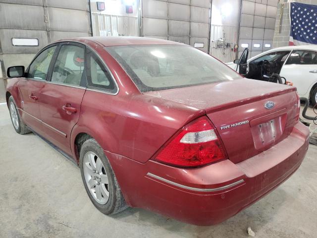 1FAHP24196G105316 - 2006 FORD FIVE HUNDR RED photo 3