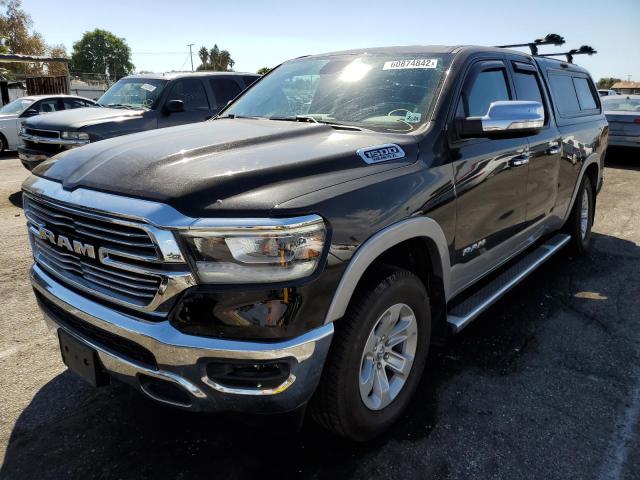 1C6SRFDT2KN529064 - 2019 RAM 1500 LARAM BLACK photo 2