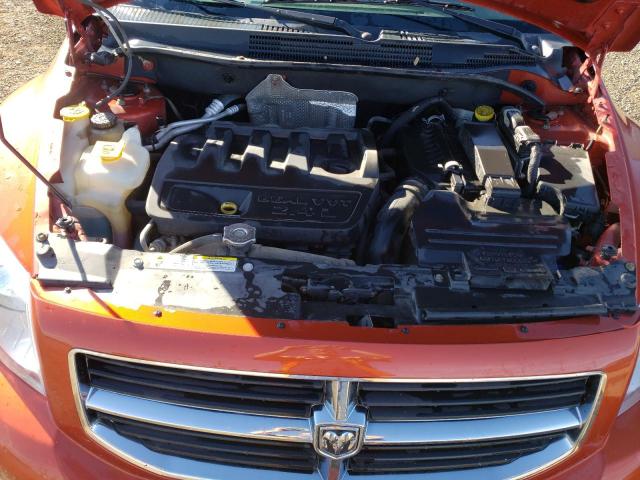 1B3HE78K27D142342 - 2007 DODGE CALIBER R/ ORANGE photo 7