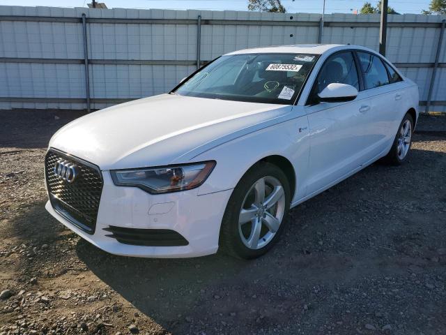 WAUBGAFC9CN009764 - 2012 AUDI A6 WHITE photo 2