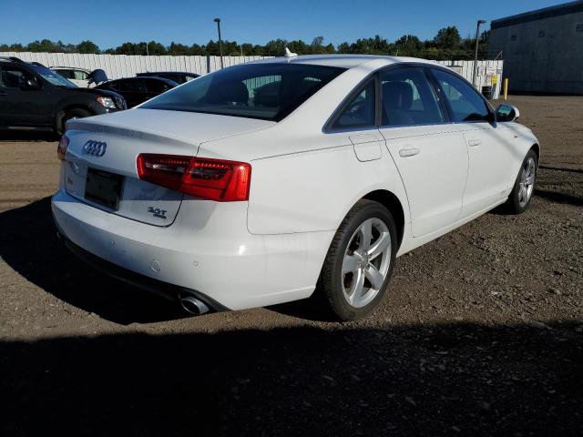 WAUBGAFC9CN009764 - 2012 AUDI A6 WHITE photo 4