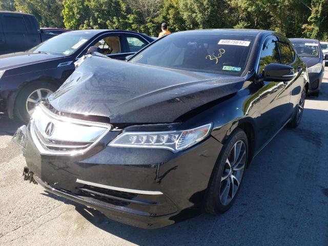 19UUB2F34GA010674 - 2016 ACURA TLX BLACK photo 2