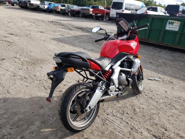 JKALEEA148A018410 - 2008 KAWASAKI KLE650 A RED photo 4