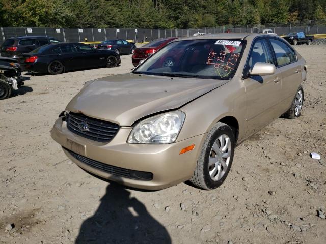 KNAGE123875159758 - 2007 KIA OPTIMA GOLD photo 2