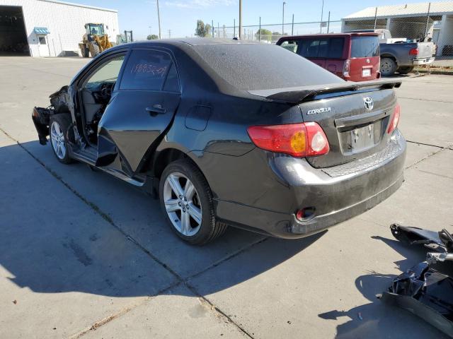 1NXBE40E19Z006033 - 2009 TOYOTA COROLLA XR 黑色 照片 3