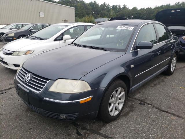 WVWPD63B64P054628 - 2004 VOLKSWAGEN PASSAT GLS GRAY photo 2