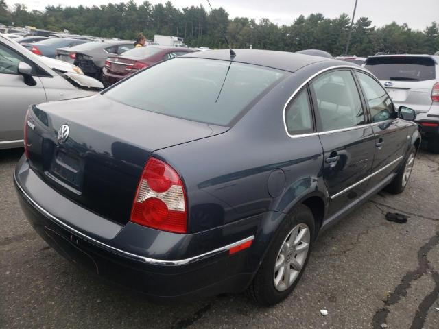 WVWPD63B64P054628 - 2004 VOLKSWAGEN PASSAT GLS GRAY photo 4