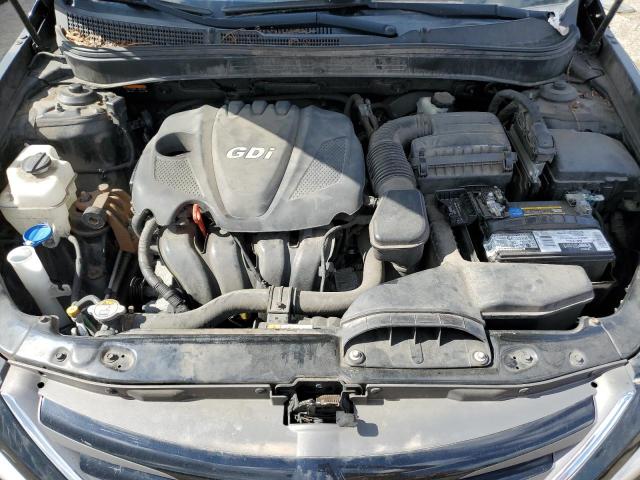 5NPEB4ACXEH870753 - 2014 HYUNDAI SONATA GLS BLUE photo 7