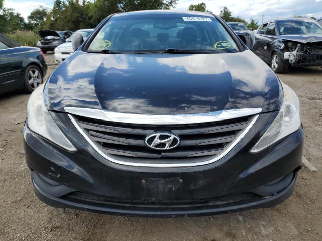 5NPEB4ACXEH870753 - 2014 HYUNDAI SONATA GLS BLUE photo 9