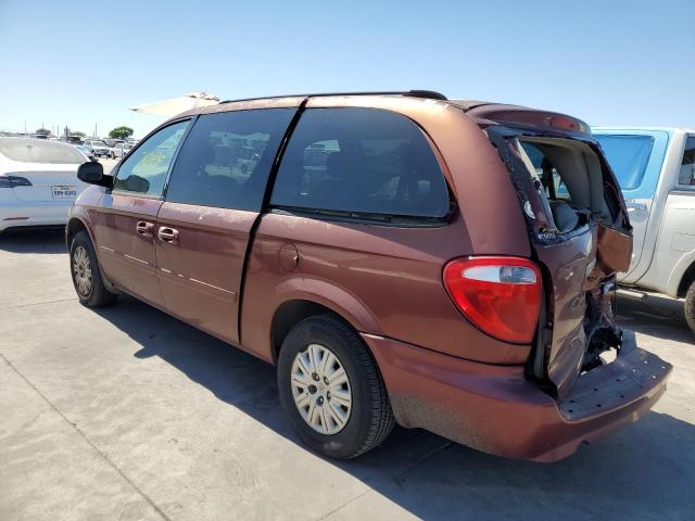 2A4GP44R37R243063 - 2007 CHRYSLER TOWN & COU BURGUNDY photo 3