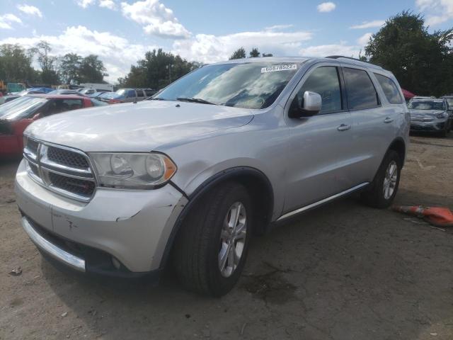 1C4SDJDT9CC252307 - 2012 DODGE DURANGO CR SILVER photo 2