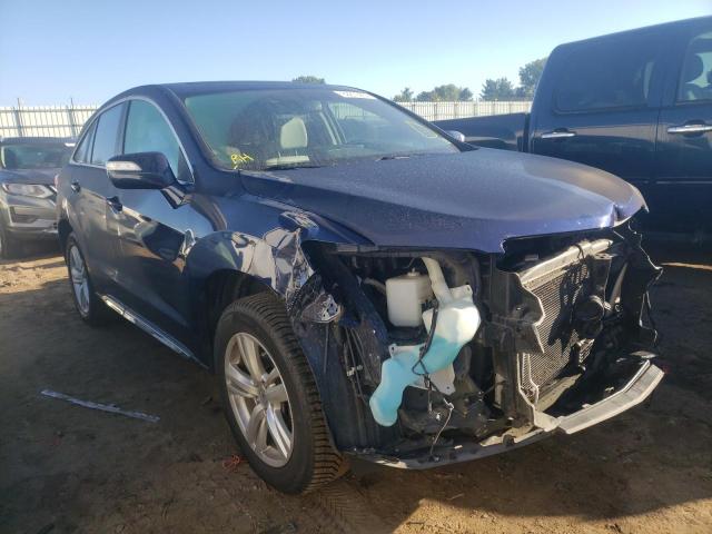 5J8TB4H52JL010626 - 2018 ACURA RDX TECHNO BLUE photo 1