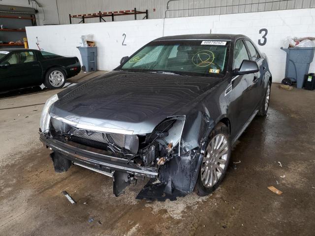 1G6DS5EV0A0145279 - 2010 CADILLAC CTS PREMIU BLUE photo 2