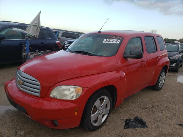 3GNCA13B49S634633 - 2009 CHEVROLET HHR LS RED photo 2