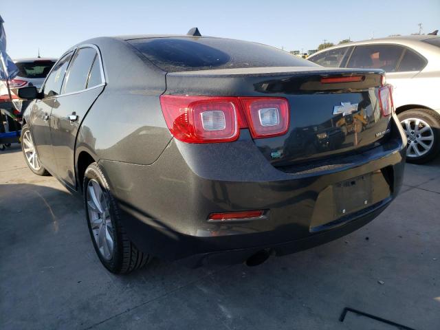 1G11H5SL3EF261508 - 2014 CHEVROLET MALIBU LTZ ნაცრისფერი ფოტო 3