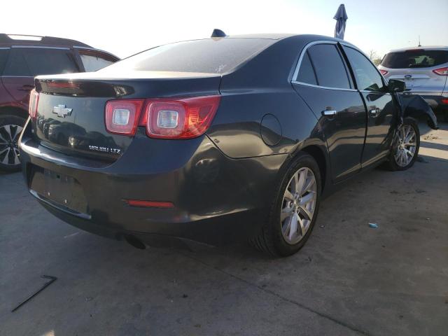 1G11H5SL3EF261508 - 2014 CHEVROLET MALIBU LTZ ნაცრისფერი ფოტო 4