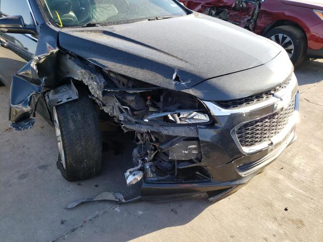 1G11H5SL3EF261508 - 2014 CHEVROLET MALIBU LTZ ნაცრისფერი ფოტო 9