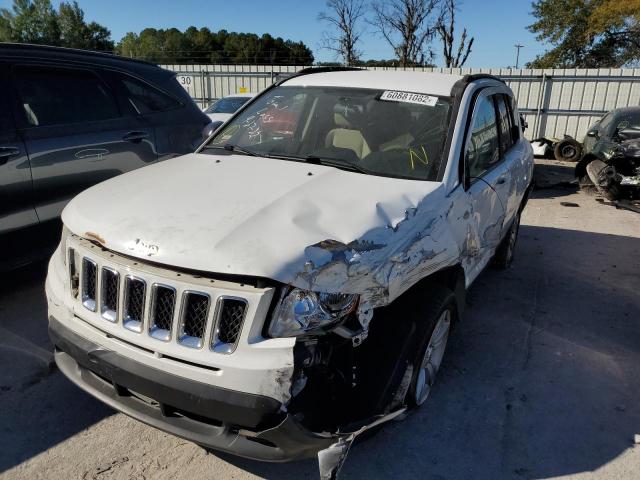 1J4NT1FB9BD170472 - 2011 JEEP COMPASS SP WHITE photo 2