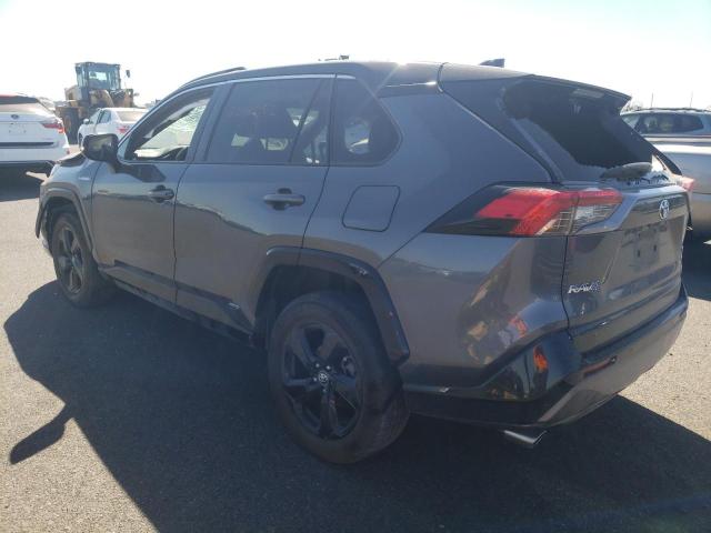 4T3E6RFV7MU009615 - 2021 TOYOTA RAV4 XSE GRAY photo 3