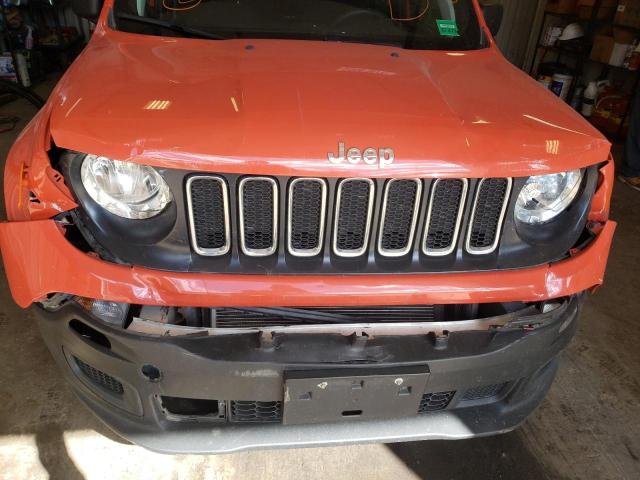 ZACCJBAB1JPJ06164 - 2018 JEEP RENEGADE S ORANGE photo 9