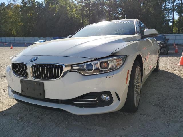 WBA3N5C53EF717433 - 2014 BMW 428 XI WHITE photo 2