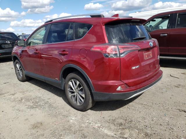 JTMRJREV6JD174453 - 2018 TOYOTA RAV4 HV LE BURGUNDY photo 3