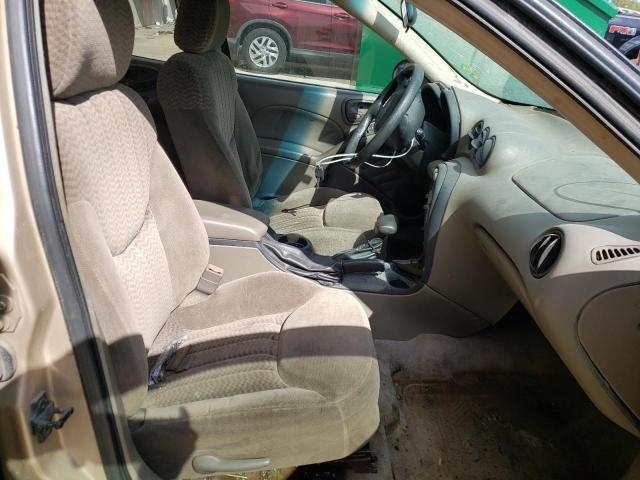 1G2NF52T11M567020 - 2001 PONTIAC GRAND AM S TAN photo 5