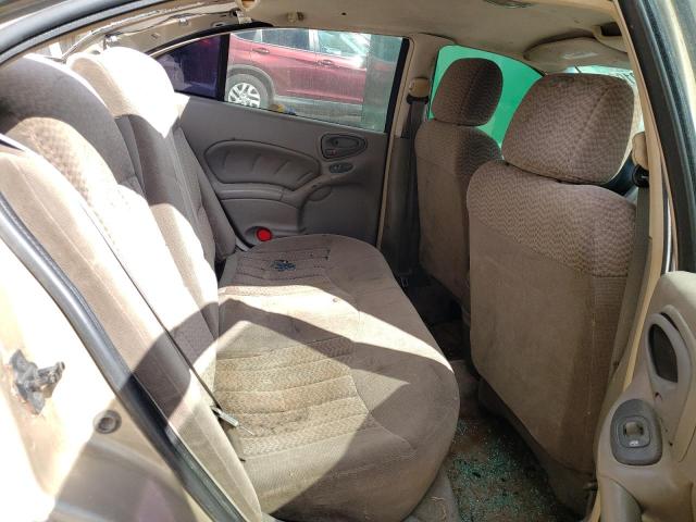 1G2NF52T11M567020 - 2001 PONTIAC GRAND AM S TAN photo 6