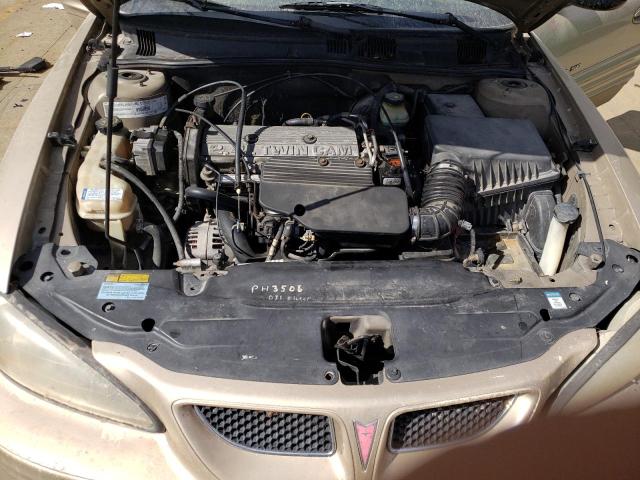 1G2NF52T11M567020 - 2001 PONTIAC GRAND AM S TAN photo 7