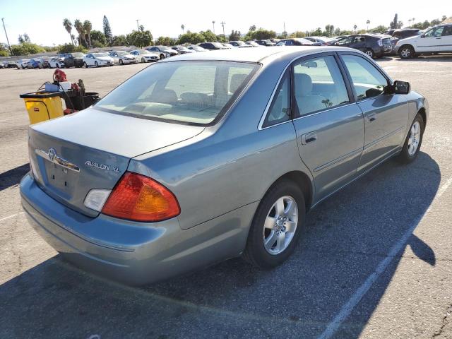 4T1BF28B82U216811 - 2002 TOYOTA AVALON XL GREEN photo 4