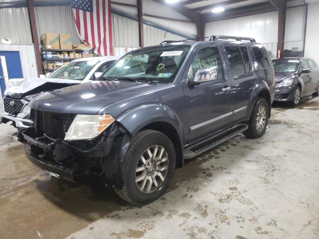 5N1AR1NB2AC606485 - 2010 NISSAN PATHFINDER GRAY photo 2