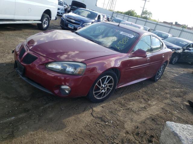 2G2WR524341143861 - 2004 PONTIAC GRAND PRIX წითელი ფოტო 2