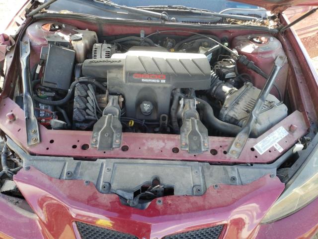 2G2WR524341143861 - 2004 PONTIAC GRAND PRIX წითელი ფოტო 7