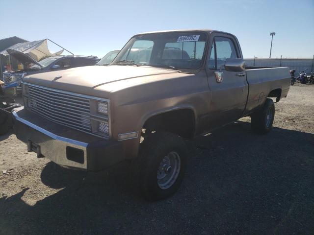 1GTEK14C3EJ507941 - 1984 GMC K1500 BROWN photo 2