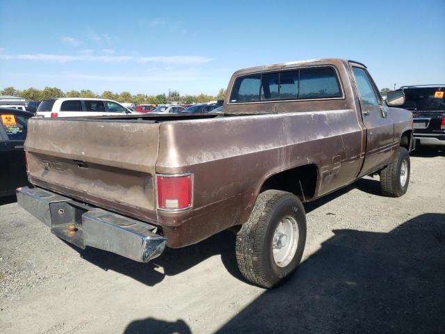 1GTEK14C3EJ507941 - 1984 GMC K1500 BROWN photo 4