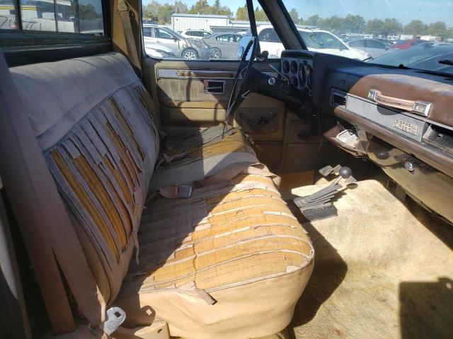 1GTEK14C3EJ507941 - 1984 GMC K1500 BROWN photo 5