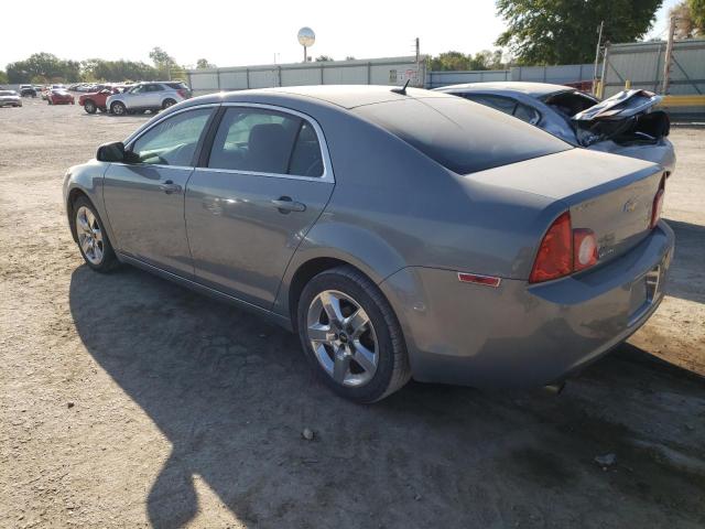1G1ZH57B59F128435 - 2009 CHEVROLET MALIBU 1LT ნაცრისფერი ფოტო 3