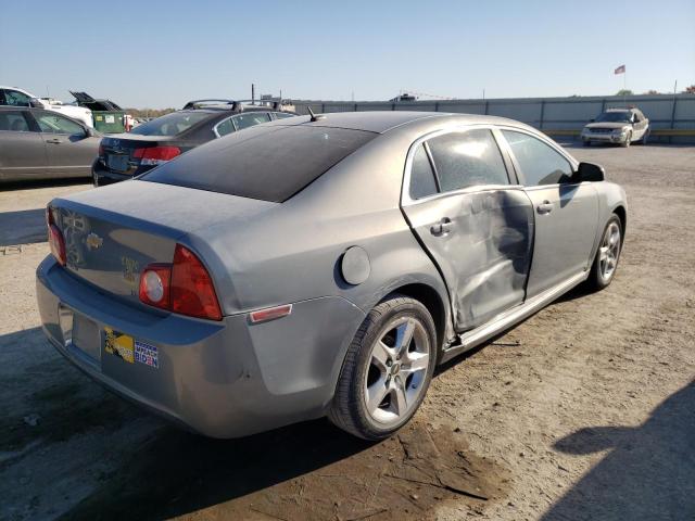 1G1ZH57B59F128435 - 2009 CHEVROLET MALIBU 1LT ნაცრისფერი ფოტო 4