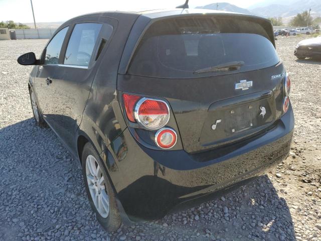 1G1JC6SH9C4151863 - 2012 CHEVROLET SONIC BLACK photo 3