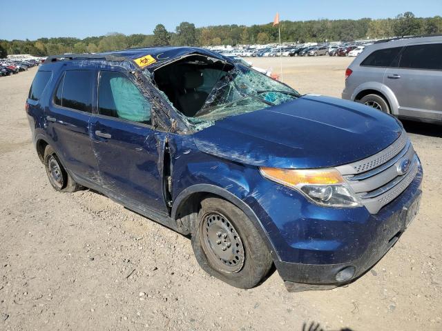 1FMHK7B84CGA86607 - 2012 FORD EXPLORER BLUE photo 1