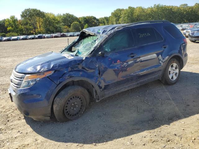 1FMHK7B84CGA86607 - 2012 FORD EXPLORER BLUE photo 10